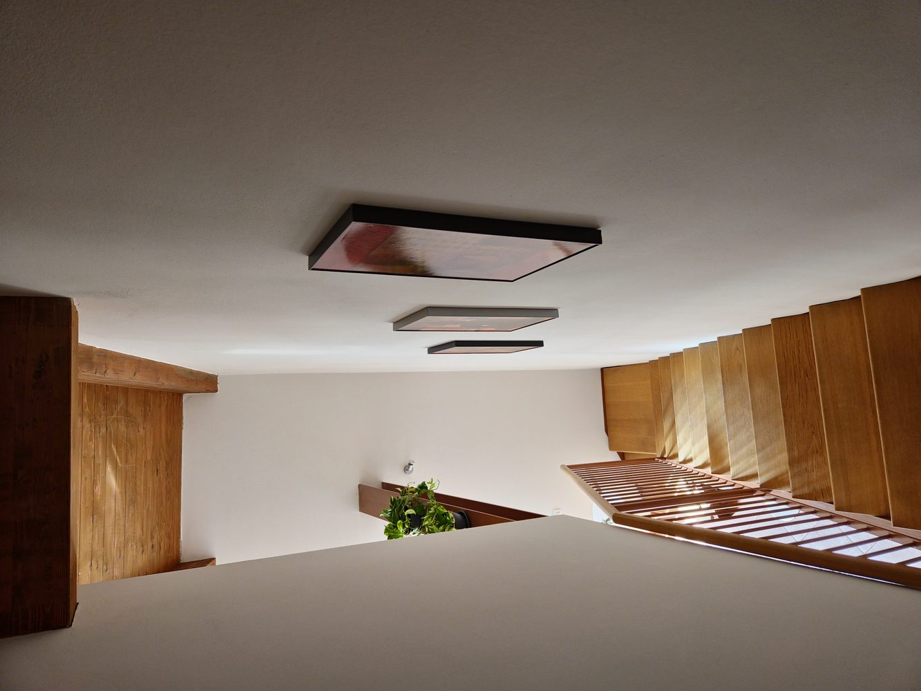 Scala interna in legno