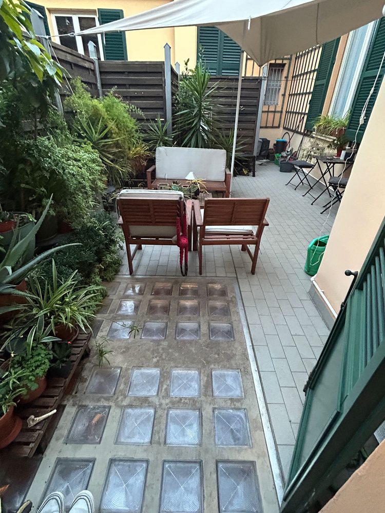 Terrazza vista corte